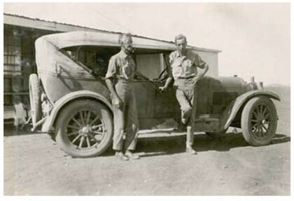 1928 JW Bleakley and Dr Cecil Cook, Barkly Tableland