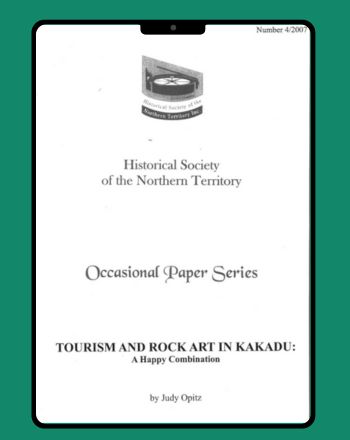 Tourism and Rock Art in Kakadu