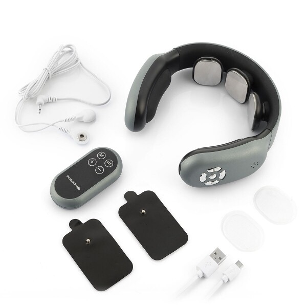 RECHARGEABLE NECK MASSAGER WITH REMOTE CONTROL on RELAXSPHERE.COM