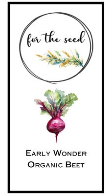 Early Wonder Organic Beet