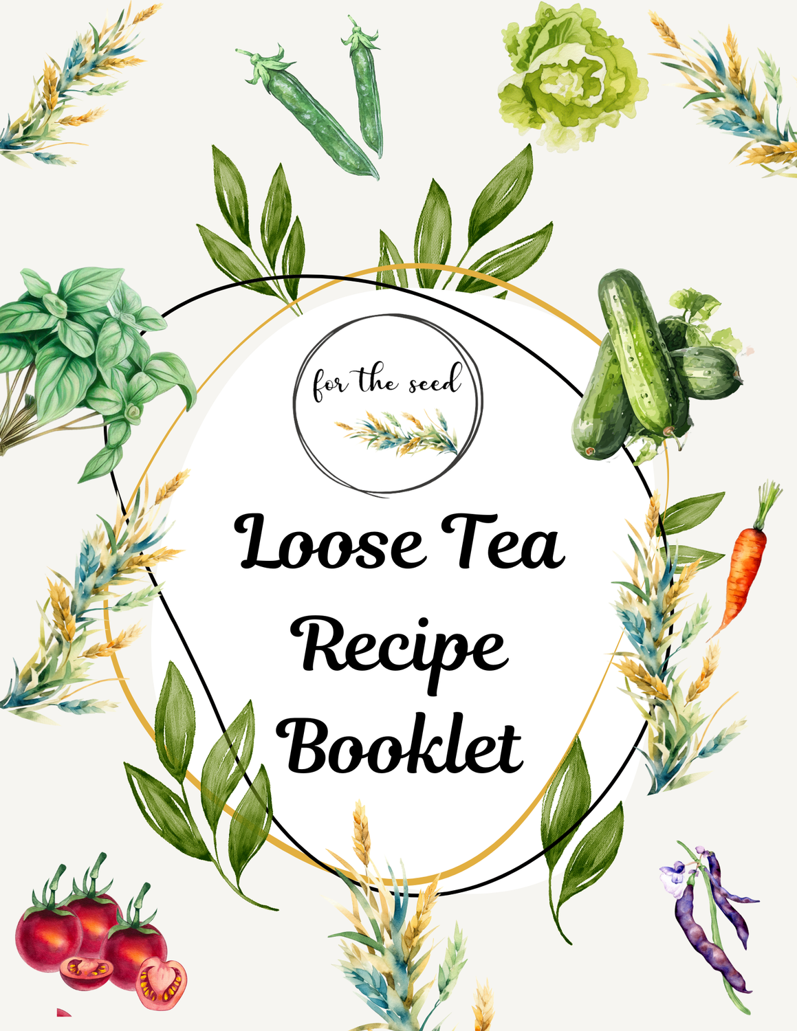 The Tea Collection Digital Download Recipe Book