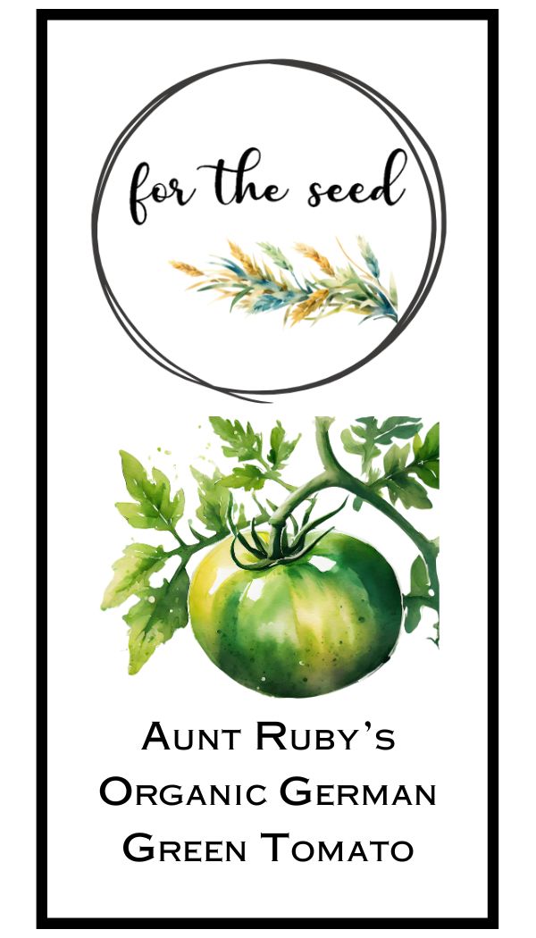 Aunt Ruby's Organic German Green Tomato (Indeterminant)
