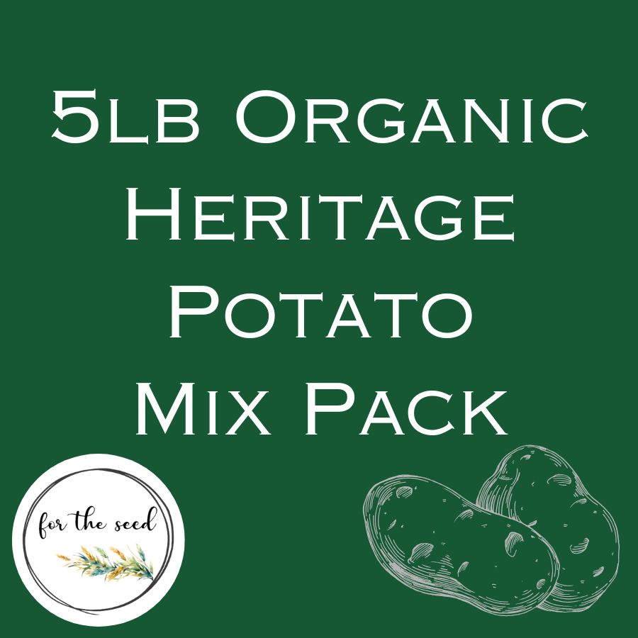 5lb Organic Heritage Potato Mix Pack