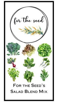 For the Seed's Salad Blend Mix