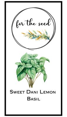 Sweet Dani Lemon Basil