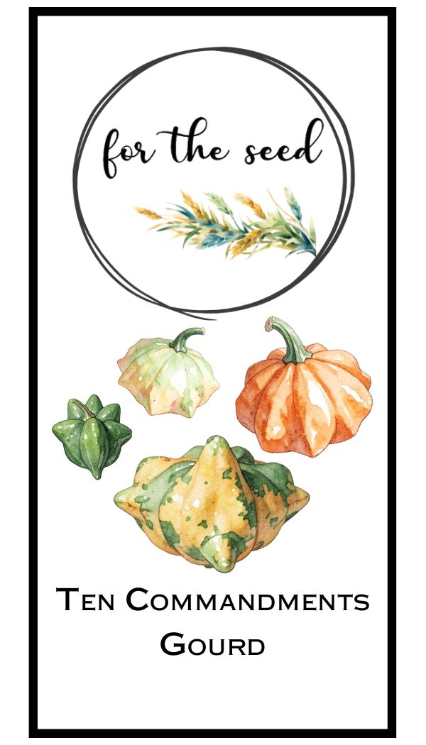 Ten Commandments Gourds