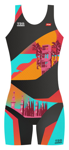 Mono Mujer "Triatlon de la Mujer Barcelona 2012" MONO_TDB