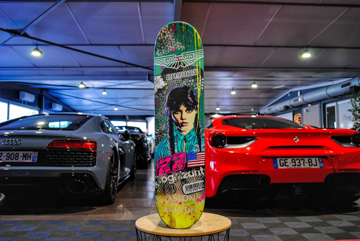 Oeuvre Skate vernis + envoi