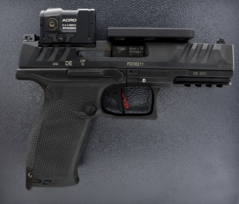 Kurzwaffenhalter magnetisch seitliche Montage