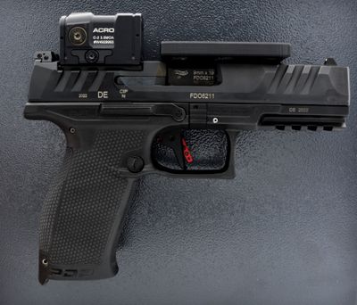 Kurzwaffenhalter magnetisch seitliche Montage