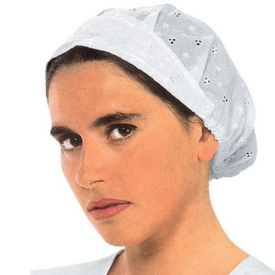 CUFFIA DONNA TUTTO PIZZO SANGALLO