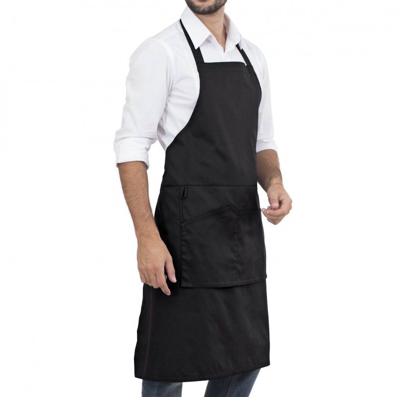 GREMBIULE PETTORINA UNISEX ASH
