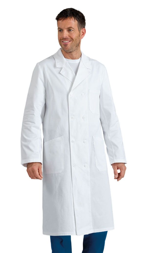 CAMICE MEDICO UOMO DOPPIO PETTO