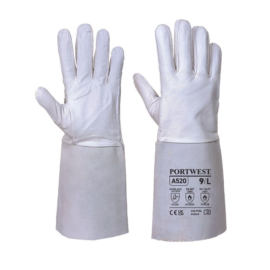 GUANTI DA SALDATURA PREMIUM TIG - CONF. 12 PZ