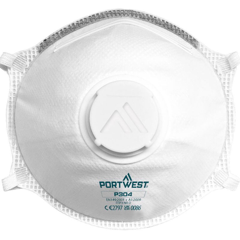 MASCHERINA FFP3 DOLOMIA LIGHT CUP CON VALVOLA - CONF. 10PZ