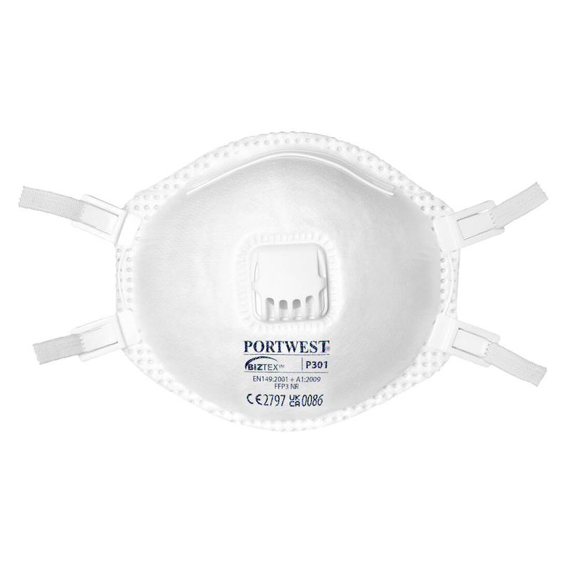MASCHERINA CON VALVOLA FFP3 - CONF. 10PZ