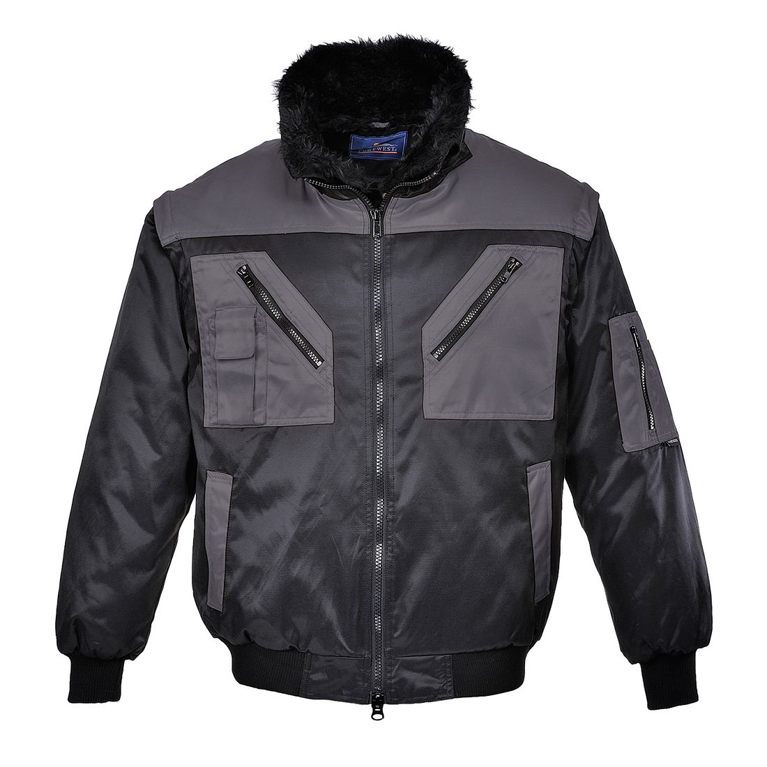 GIACCA PILOT BICOLORE
