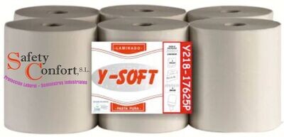 Celulosa bobina Secamanos laminada 2 capas Y-SOFT 17625P