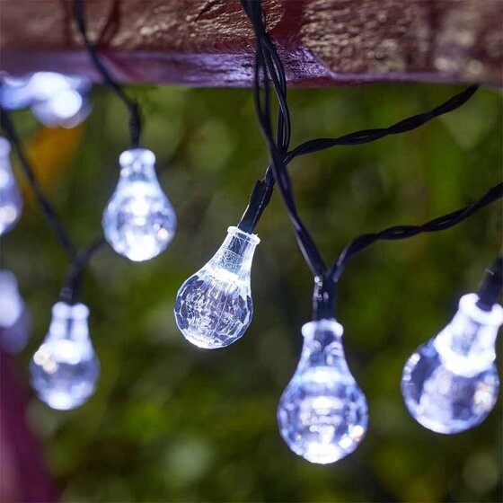 Solar Ultra String Lights - 50 Orb