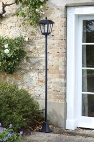 Solar Whitehall Lamp Post