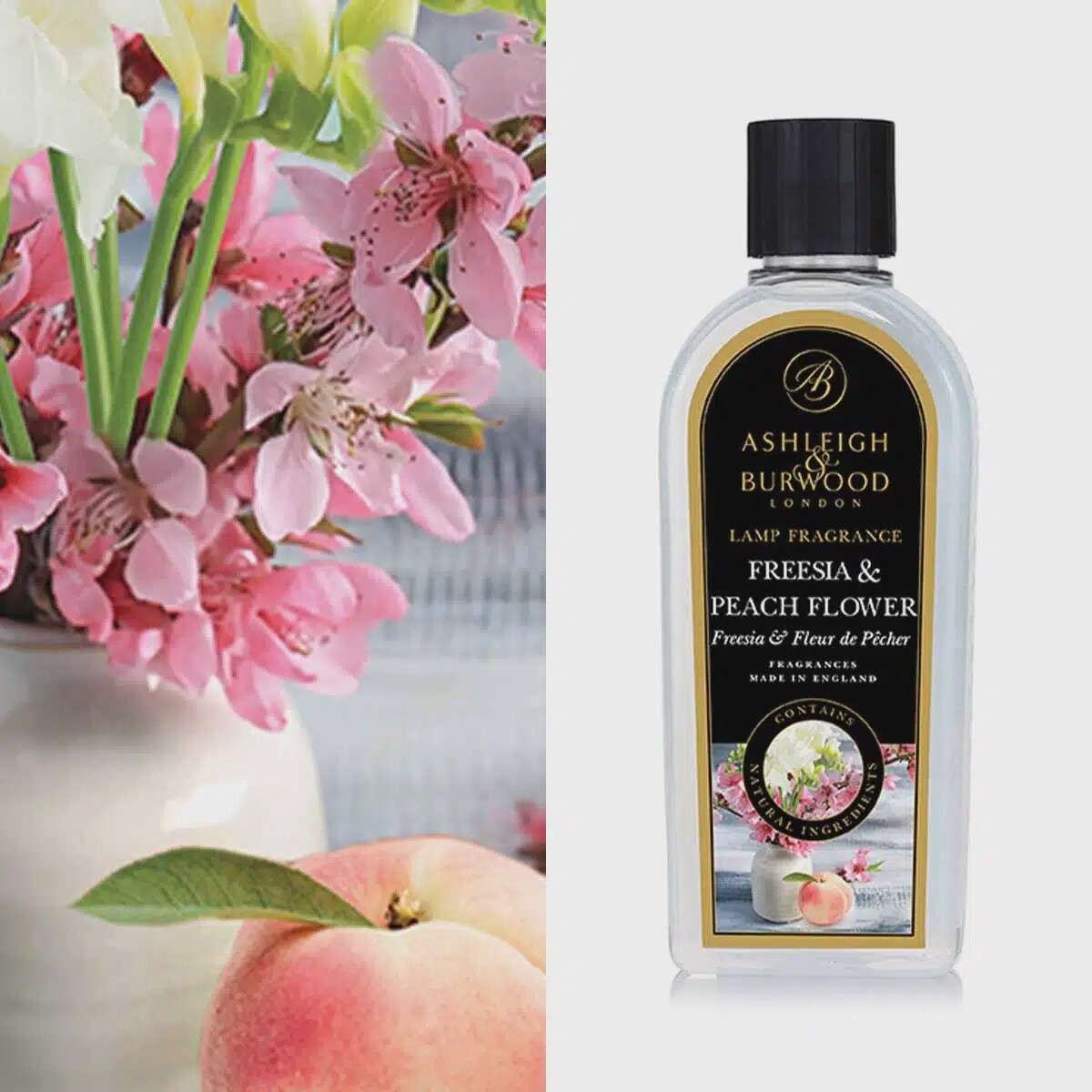 Freesia &amp; Peach Flower 250ml Lamp Fragrance