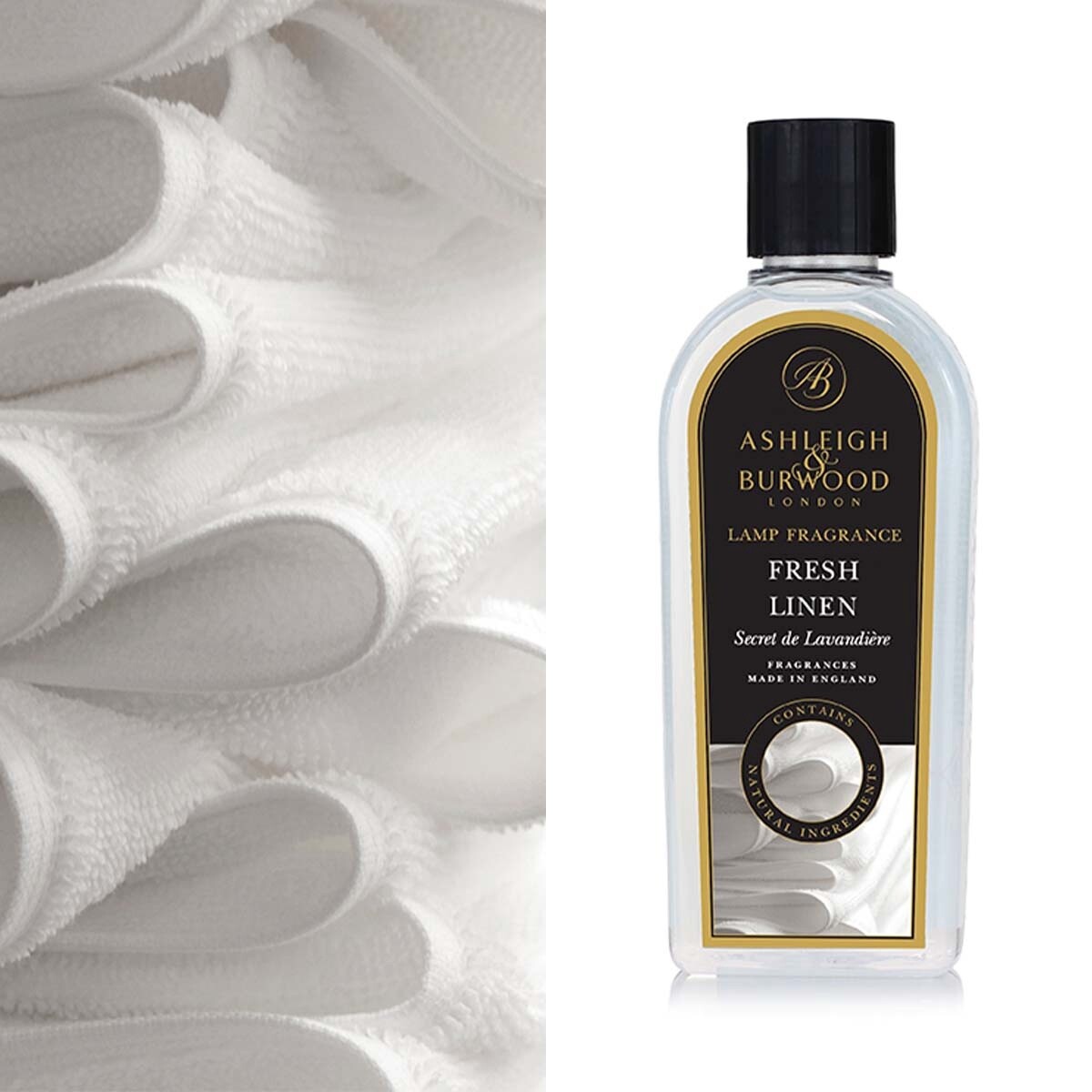 Fresh Linen Lamp Fragrance 500ml