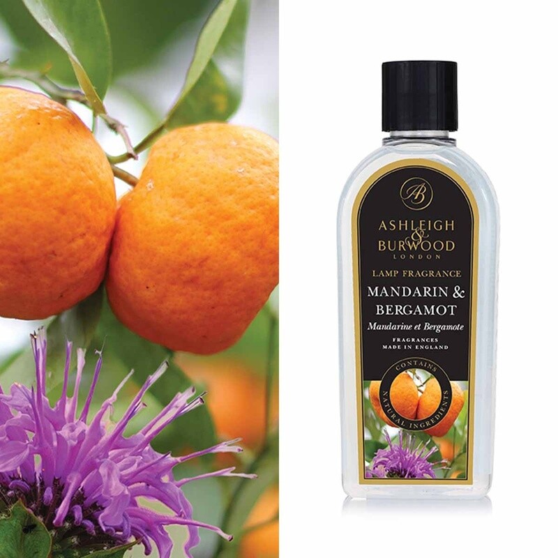 Mandarin &amp; Bergamot Lamp Fragrance 500ml