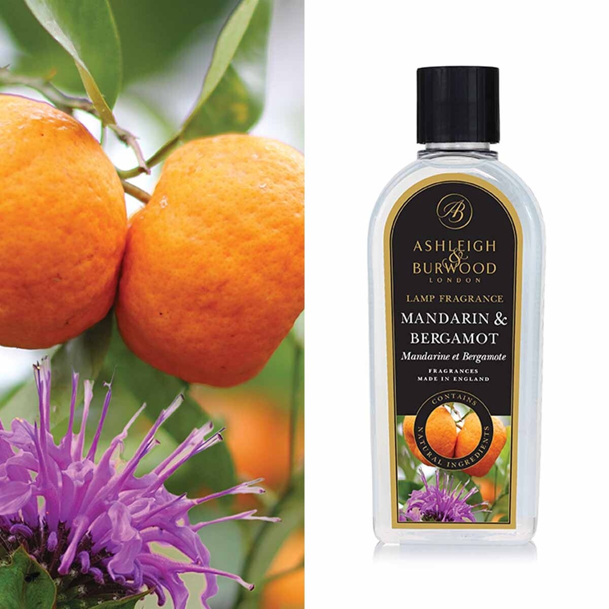 Mandarin &amp; Bergamot Lamp Fragrance 250ml