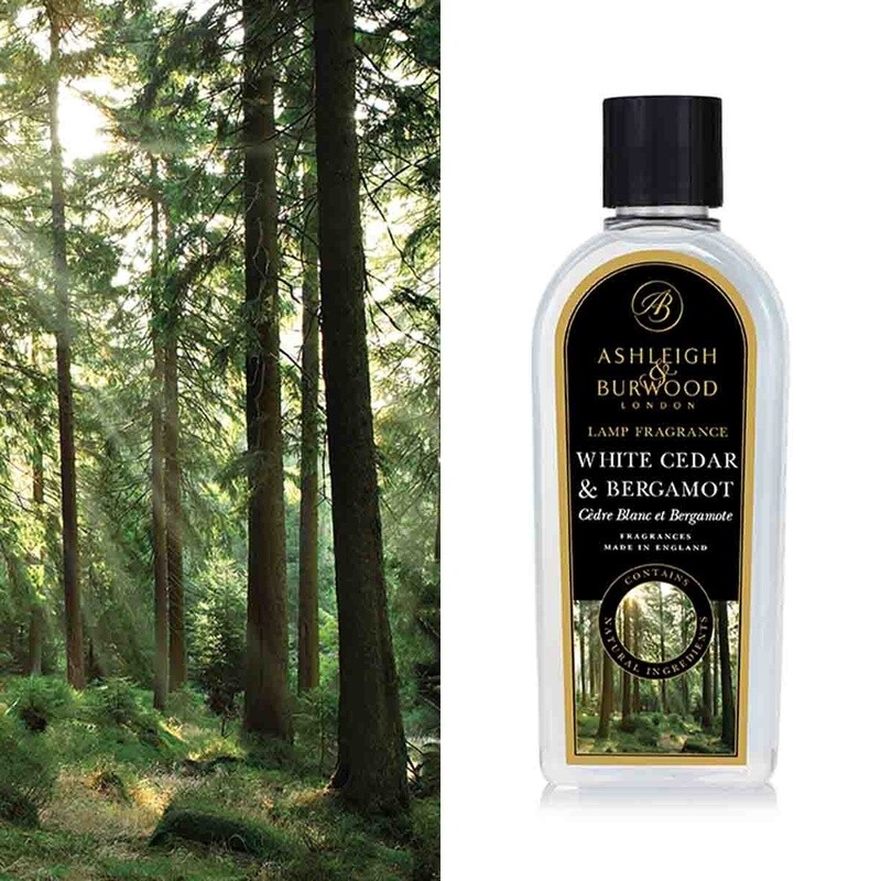 White Cedar &amp; Bergamot Lamp Fragrance 250ml