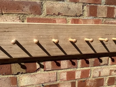 Laminated Birch Wood Ply Shaker Peg Coat Rack