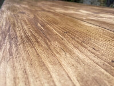 Reclaimed timber dining room table