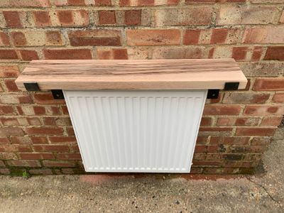 Oak Radiator shelf (with brackets!)