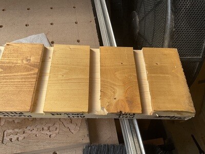 Scaffold Board Shelves with Alcove Brackets - 225mm deep