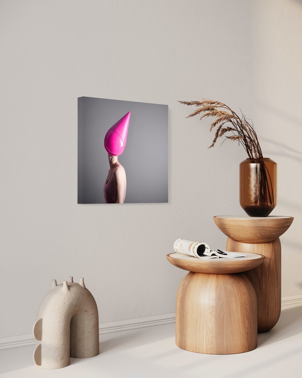 Portrait in Pink