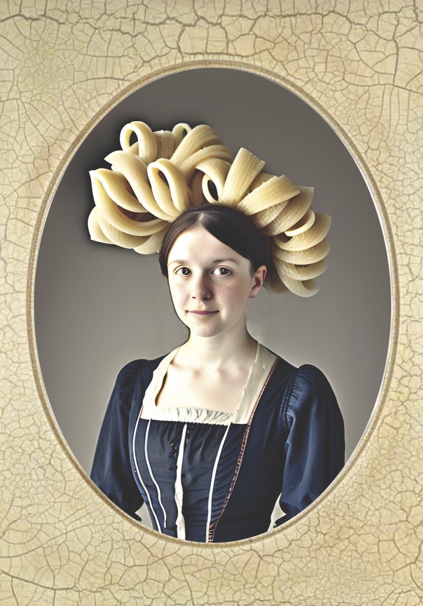 The Lady with Fettuccine