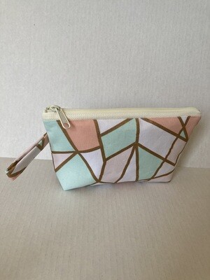 Geometric Zipper Pouch