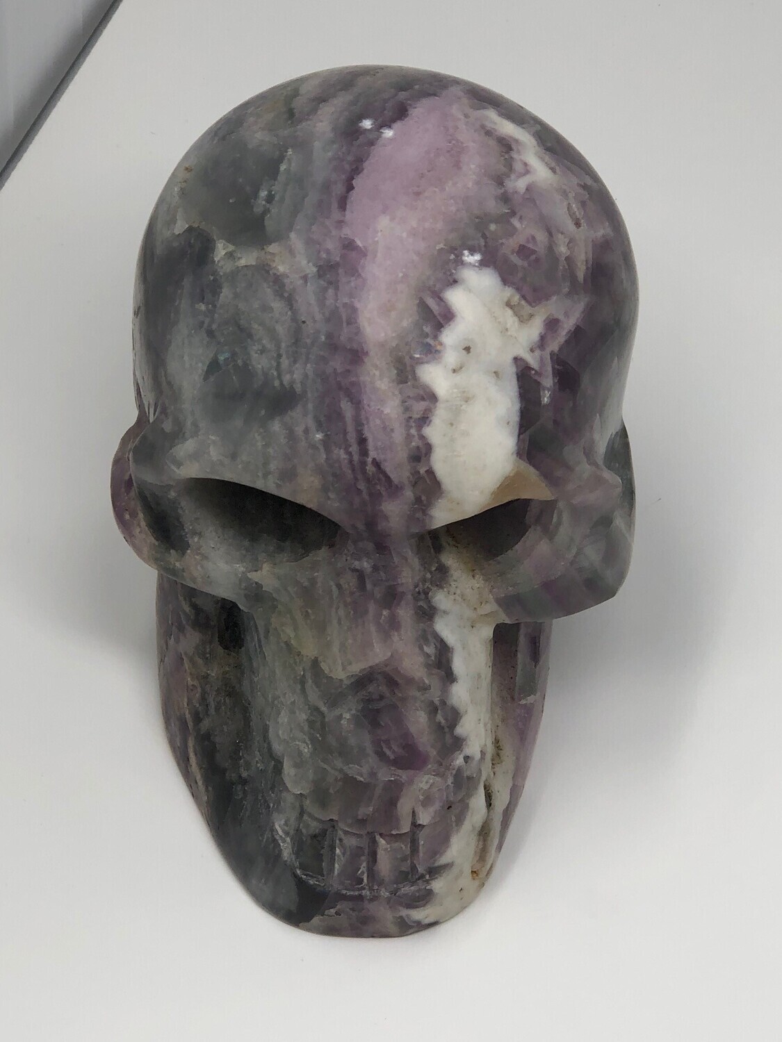 Tête de mort en fluorite