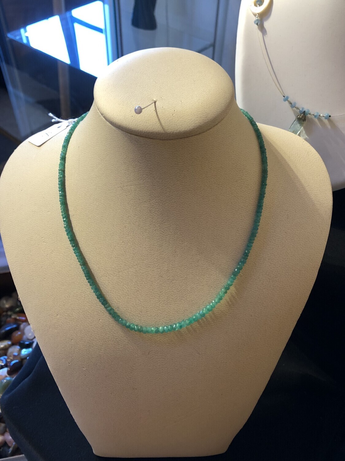 collier émeraude