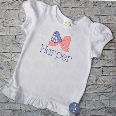 American Patriotic Bow