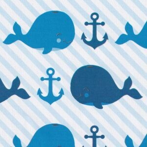 Whales Fabric
