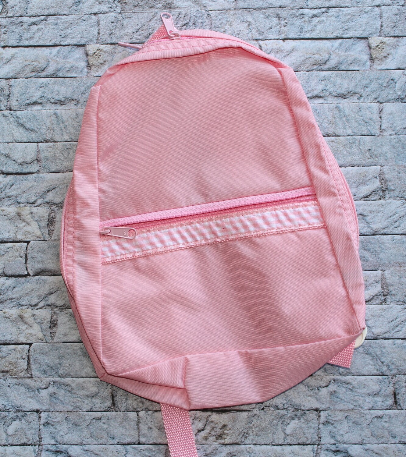 Pastel Pink Nylon Toddler Backpack