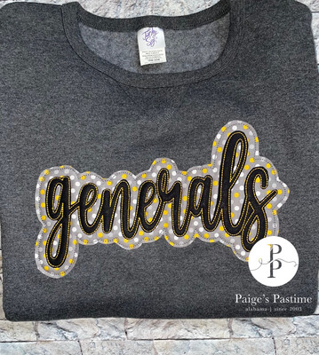 Custom Ragged Stacked Applique