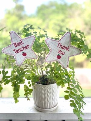 Teacher Appreciation Plant Decor