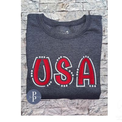 USA Embroidered  Shirt