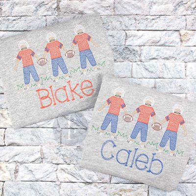 Trio Football Players