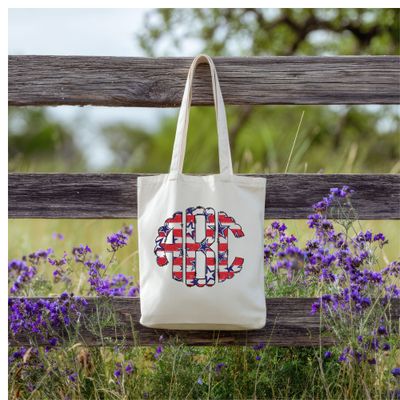 Personalized Monogram Tote