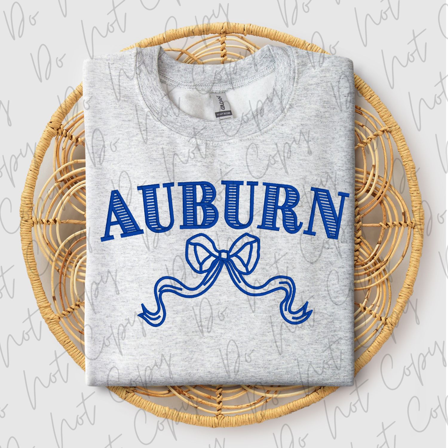 Auburn With Bow Sweatshirt