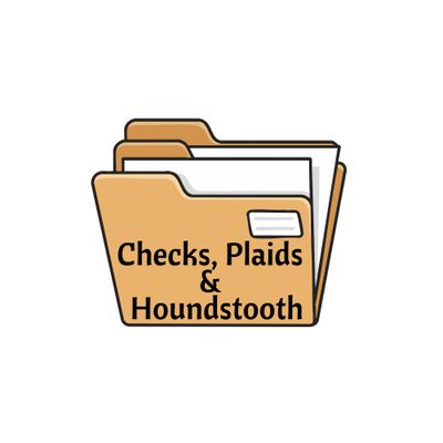 Checks, Plaids and Houndstooth