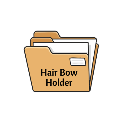 Hair Bow Holder