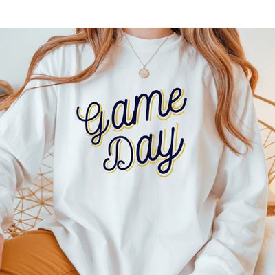 Game Day Sweatshirt ***SPECIAL SALE***